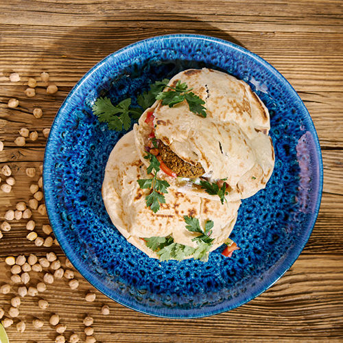 Kotleciki z ciecierzycy i świeżych ziół – domowy falafel