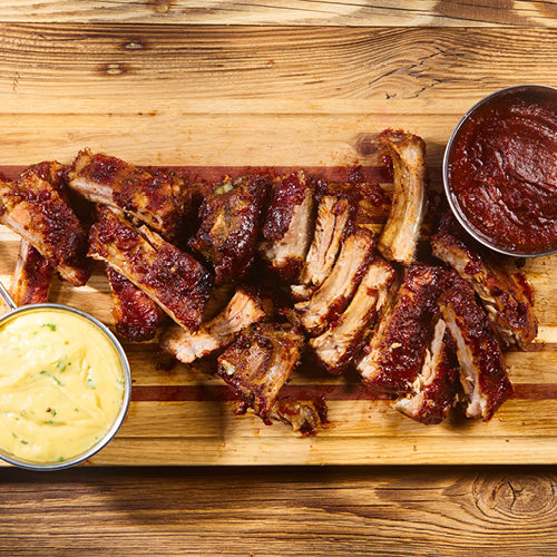 Soczyste żeberka w śliwkowym sosie BBQ