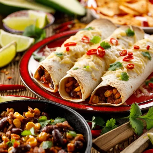 Chilli con carne w tortilli