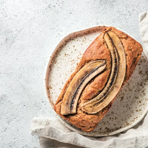 Chlebek bananowy z czekoladą