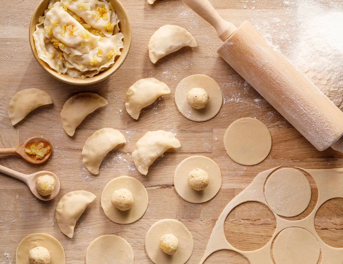 Ciasto na pierogi krok po kroku
