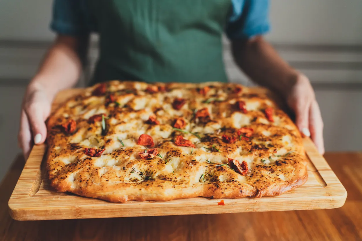 Focaccia – prosty włoski chlebek