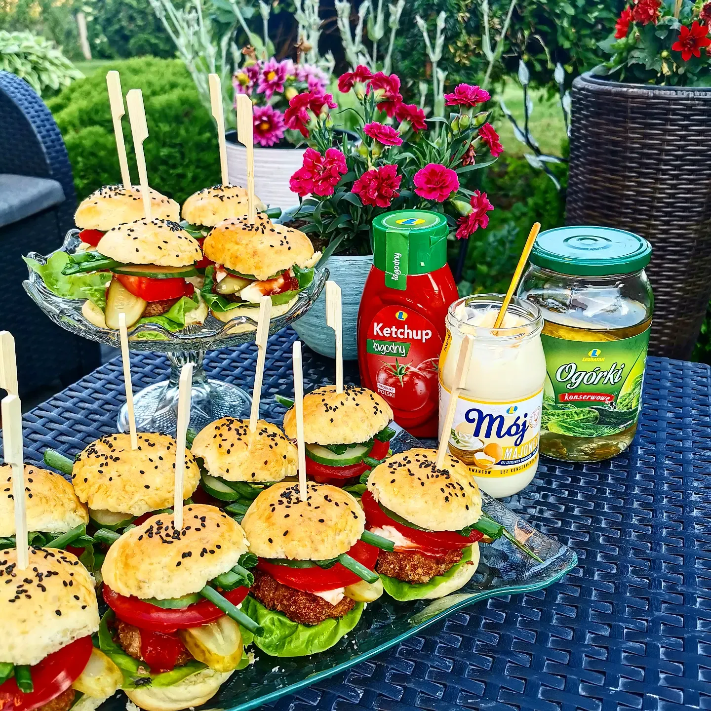 Mini burgerki imprezowe