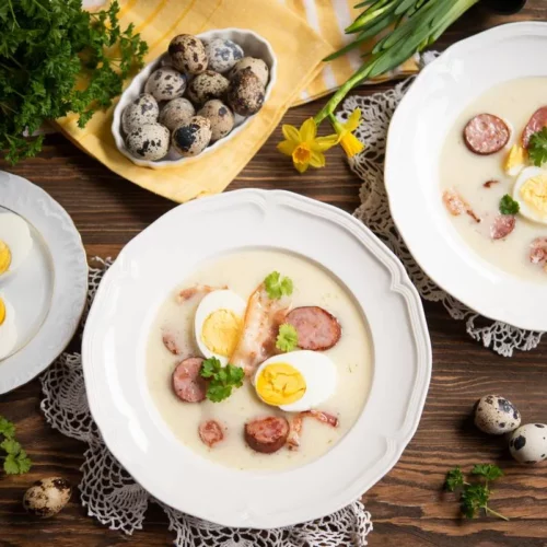 Polska zupa jajeczna
