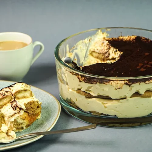 Tiramisu z chałwą