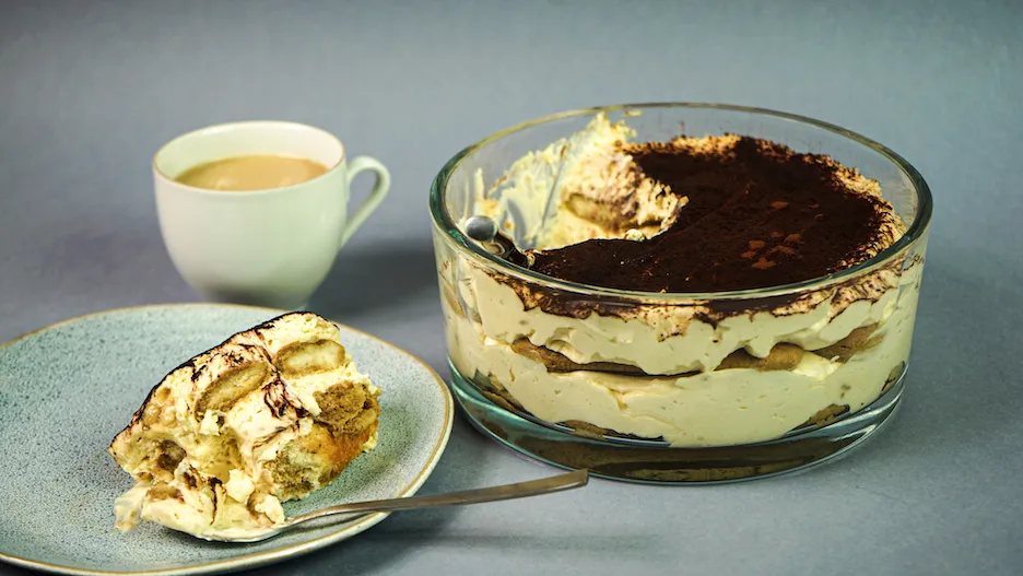 Tiramisu z chałwą