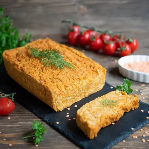 Vege pasztet z soczewicy – z mnóstwem białka!