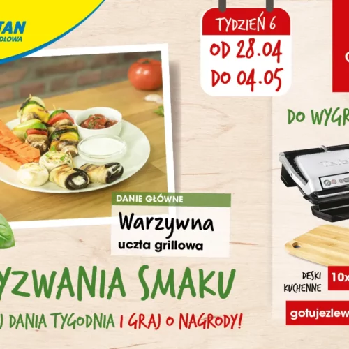 Wyzwania Smaku etap VI: Warzywna uczta grillowa!
